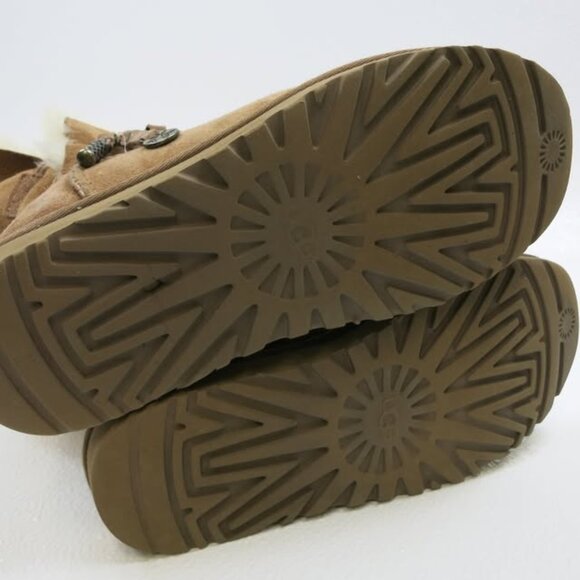 UGG Australia Insulated Bailey Button Boots Winter Shoes sz 7 - Picture 5 of 6
